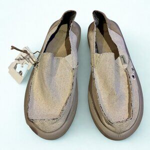 Sanuk Women’s Donna Soft Top in Natural size 7 NWT